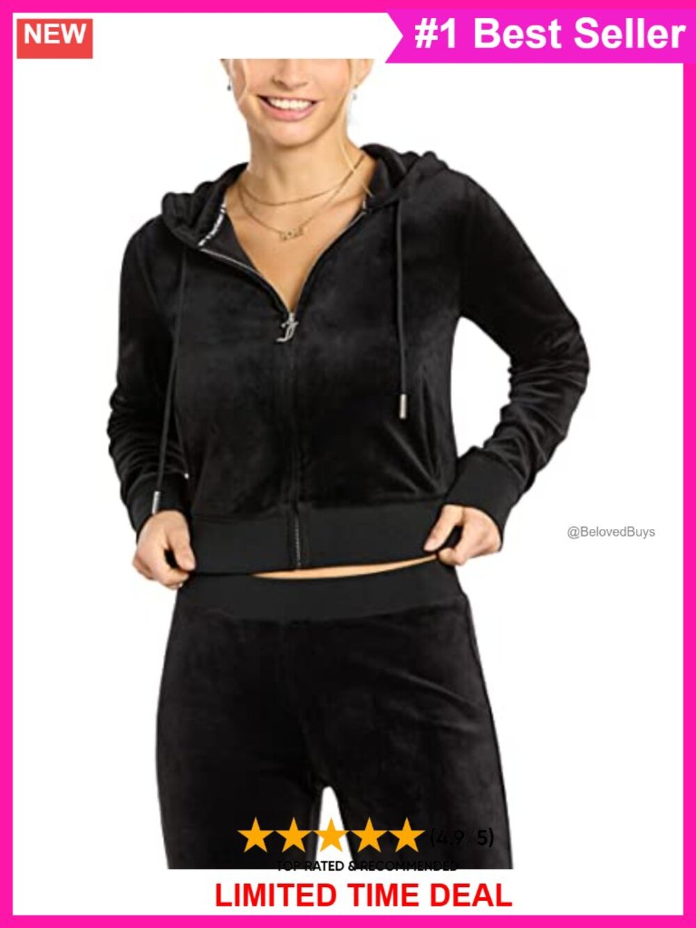 Bling Track Jacket Long Sleeve Zip Up Ribbed Hem Activewear